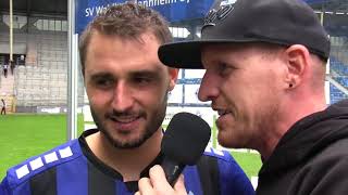 7Spieltag Interviews SV Waldhof  TSV Stadtallendorf [upl. by Elwaine]