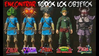 Conseguir los trajes del DLC pack 1 y el teletransportador en Zelda Breath Of The Wild I LDRA [upl. by Edlin]