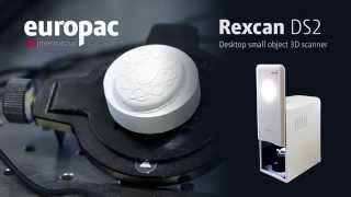 Rexcan DS2 Small Object 3D Scanner [upl. by Klos]