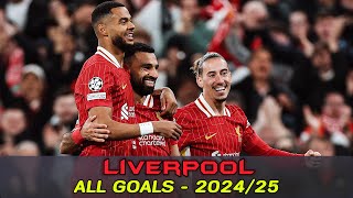 Liverpool  All Goals 202425 [upl. by Mateusz891]