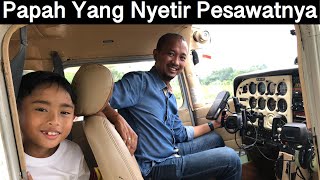 Naik Pesawat Cessna sama Capt Vincent Raditya [upl. by Refotsirhc]