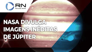 Nasa divulga imagens inéditas de Júpiter [upl. by Temirf128]