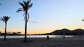 sunset Port Alcudia  Mallorca  Spain  okt 24 [upl. by Tocci878]