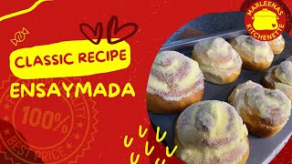 Ensaymada Classic Recipe [upl. by Sherye362]