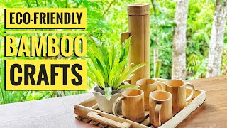 DIY Bamboo Crafts [upl. by Namyac583]