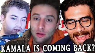 Can Kamala Make A Comeback AustinShow Hasan And Ettingermentum Discuss  Hasanabi Reacts [upl. by Baptiste]