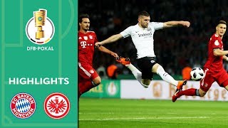 Thrill VAR Overtime  FC Bayern vs Eintracht Frankfurt 13  Highlights  DFBPokal Final 201718 [upl. by Rimidalb]