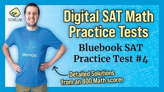 Digital SAT Math  Practice Test 4 [upl. by Nner]