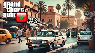 GTA SA MAROC 3 😂🤣اقوى طاكسي فالعالم🔥🚕 الهربة مع هاد الكليان [upl. by Thenna846]