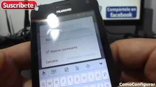 Huawei Y360 Cómo configurar WiFi Español [upl. by Giefer433]