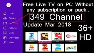 Free Tv Channels 164 in HD No Need To Buy Any Pack [upl. by Annawahs]