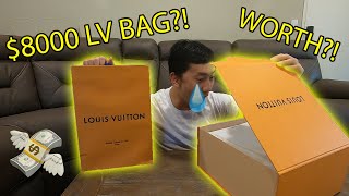 IS A LUXURY BAG WORTH 8000  Louis Vuitton Capucines Unboxing and Review [upl. by Kella]