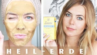 🌸 DIY HEILERDE MASKE gegen Akne Pickel Mitesser Rötungen  Anwendung GESUND amp SCHÖN [upl. by Aivatra]