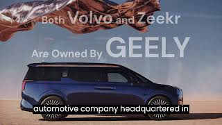 Is The Volvo EM90 A Zeekr 009 [upl. by Ykcul]