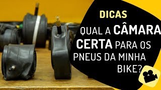 Qual a câmara certa para os pneus da minha bike Pedaleria [upl. by Anipsed]