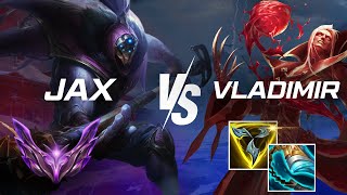 JAX VS VLADIMIR  ITEMISATION amp SPLITPUSH  League of Legends [upl. by Hermann154]