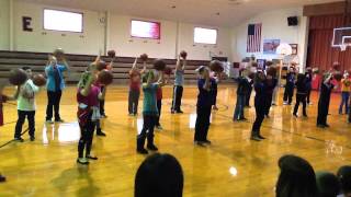 5th Grade Music  Eye of the Tiger  Windom Elementary Windom KS [upl. by Ajoop]