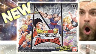 BANDAI WOW NEW Dragon Ball Super Box Opening DBS Critical Blow [upl. by Lleddaw]