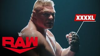 Omos Vs Brock Lesnar Full Fight WWE Raw 2023 Highlights  Omos Destroy Brock Lesnar [upl. by Kahl640]