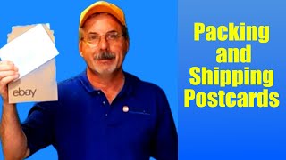 How I Pack and Mail Postcards Updated [upl. by Lytsyrk]