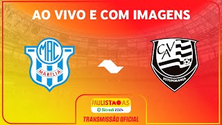 JOGO COMPLETO MARÍLIA X VOTUPORANGUENSE  RODADA 15  PAULISTÃO A3 SICREDI 2024 [upl. by Yrrehc]