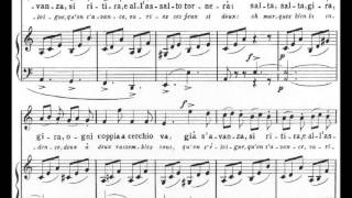 Gioachino Rossini  La Danza audio  sheet music [upl. by Letha]