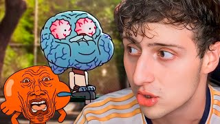 REACCIONANDO A EL ICEBERG DEL INCREÍBLE MUNDO DE GUMBALL 😶 [upl. by Ahsym]