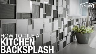 How to Tile a Kitchen Backsplash [upl. by Spindell]