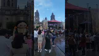 Fiesta de las culturas indígenas pueblos y barrios originarios Zócalo CDMX México 12 de agosto 2023 [upl. by Nnyleimaj]