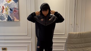 Synaworld Central Cee Nike Air Max 95 2024 CollectionTech Fleece Hoodie amp Joggers Tracksuit [upl. by Leilah]