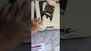 Real Vs Fake Jordan 1 Retro Low OG SP Travis Scott Velvet Brown  Shorts [upl. by Corotto440]