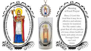 Saint Honore Patron of Healing Culinary Arts Narrated Prayer [upl. by Lelia]