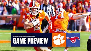 College Football Championship Week No 8 SMU vs No 17 Clemson  Game Preview [upl. by Xaviera]