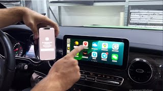 Vclass W447 NTG6 0 MBUX  Apple Carplay [upl. by Gurevich]