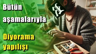 Köpükten Tütsülük yaptım  DIY Diyorama [upl. by Allesiram]