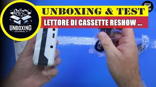 Lettore di cassette Reshow Walkman convertitore digitale di audiocassette [upl. by Budge]