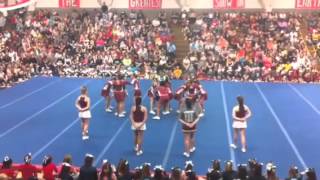 Kastner cheer  Clovis West Showcase 2012 [upl. by Abisha]