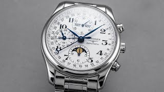 One of the Most Complicated Watches for the Money  Longines Master Collection Chronograph [upl. by Nnylorac]