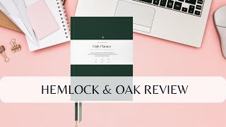 Hemlock and Oak Planner Unboxing and Review  My 2024 Line Up Planner [upl. by Mahda]