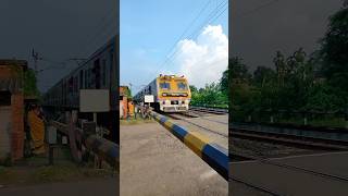 ICF Medha Emu skip Railgate shorts [upl. by Eahc]