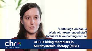 Join the Multisystemic Therapy Team MST at CHR [upl. by Kiersten267]