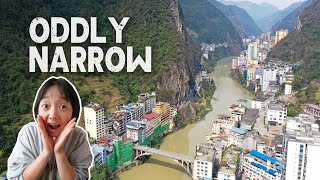 Unveil the NARROWEST CITY in the world Mysterious Yanjin City Yunnan  EP18 S2 [upl. by Nylauqcaj]