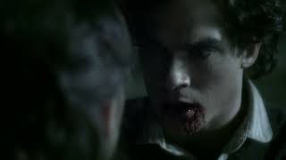 Damon Tells Elena Stefan Made Him Feed On Human Blood  The Vampire Diaries 1x20 Scene [upl. by Dimah]