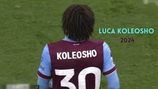 Luca Koleosho is the FUTURE of Burnley and Italy [upl. by Aitnis]