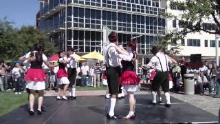 Polka Performance at Oktoberfest [upl. by Esiuolyram]