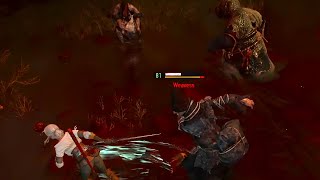 HARDEST FIGHT IN WITCHER 3  Ciri vs Crones amp Imlerith  NG Death March Difficulty Commentated [upl. by Aneras]