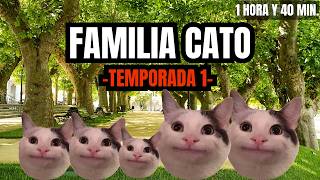 FAMILIA CATO TEMPORADA 1 1 hora y 40 minutos de memes de gatos [upl. by Bartko]