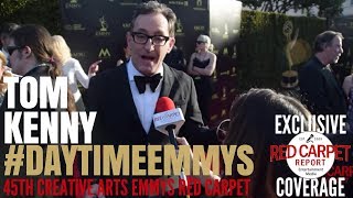 Tom Kenny SpongeBob interviewed at the 45th Annual Daytime Creative Arts Emmy Awards DaytimeEmmys [upl. by Hestia]