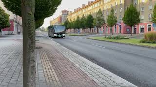 SOR NS 12 electric  Haviřov  ulice hlavní třída  Transdev Slezsko [upl. by Dlonyer]