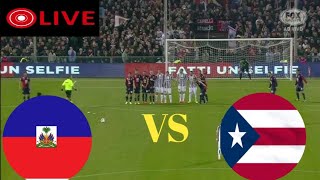 LIVE SCORE  Haiti vs Puerto Rico live football today match  2024 [upl. by Celinka167]